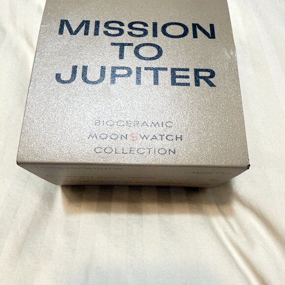 Authentic OMEGA X SWATCH Bioceramic MoonSwatch Mission to Jupiter SO33C100 Full - Picture 10 of 14